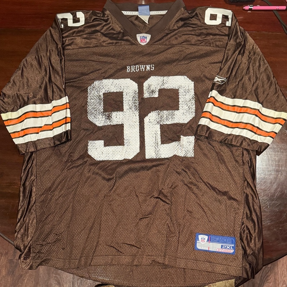 Reebok Brown NFL Equipment Jersey